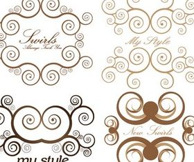 Swirls Design Free Vector Illustration