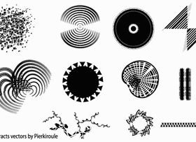 Abstract Shapes vector material