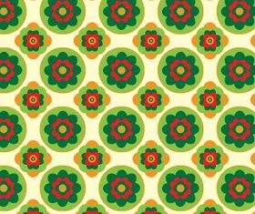 Flower Graphic Pattern set vector