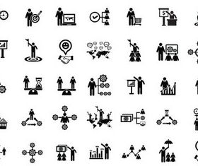 Business Icons 8 vector