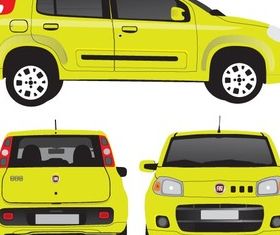 Fiat Uno Image vector