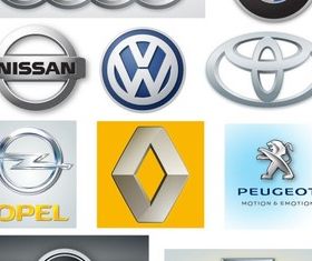 Free Automobile Logos vector