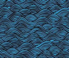Water Pattern Free vector