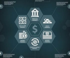 Infographics Backgrounds 4 vector