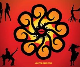 Sensual Poses vector