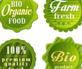 Labels graphic vector design