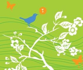 Springtime vector set