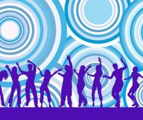 Dancing People vector