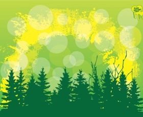 Trees vector material