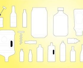 Packaging Design shiny vector