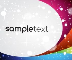 Colorful Galaxy Background vector