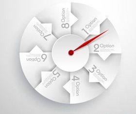 Backgrounds with Clocks art vectors material