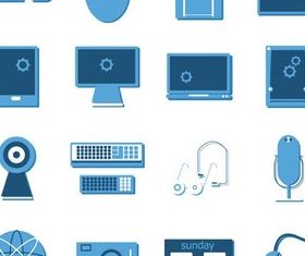 Color Icons graphic vector