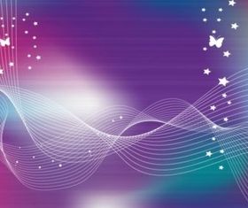 Wavy Lines Background vector graphics