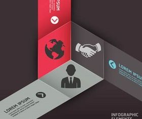 Infographics Backgrounds 2 vector graphics