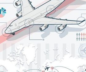 Travel Backgrounds 3 vector