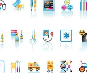 Medical Icons set vector
