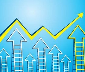 Diagrams Backgrounds vector