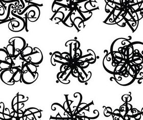 Stylish Tatoo 14 vector