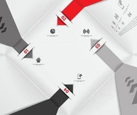 Infographics Backgrounds 1 shiny vector