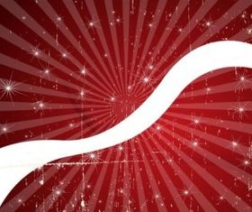 Red Star Grunge Background vector