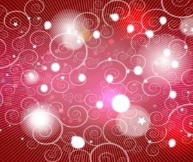 Red Spiral Shapes Background vectors material