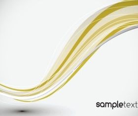 Golden Swoosh Background vector material