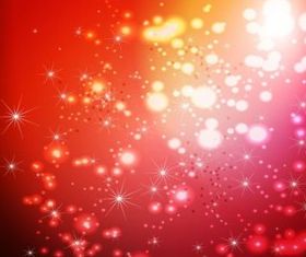 Red Sparkles vector