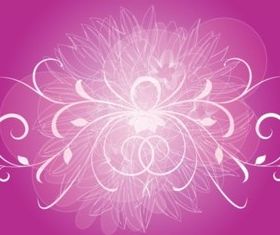 Swirled Purple Background vector