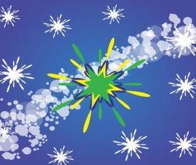 Green Star Background Design design vectors