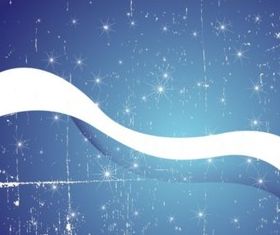 Blue Sparkles Grunge Background vector