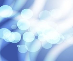 Blue Circle Swirls Background vector