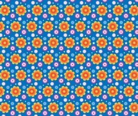 Summer Flowers Pattern vector