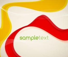 Gold Swirl Cream Background vector