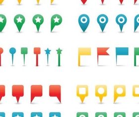 Various Pointers vector graphics