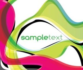 Green Swirl Background Image vector