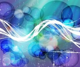 Grunge Circles Layout background creative vector