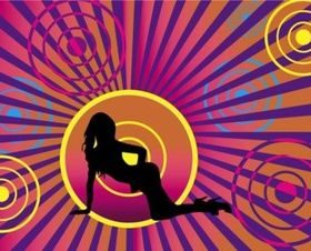 Nightclub Girl vector