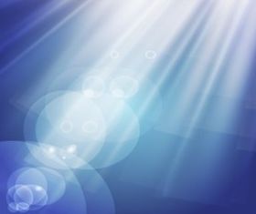 Light Rays Effect set vector