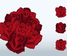 Romantic Roses vectors