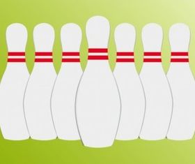 Seven Pins vector graphic