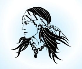 Gypsy Woman vector