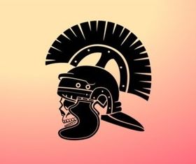 Centurion Skull vector