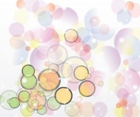 Retro Bubble Background vector