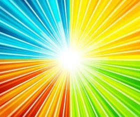 Rainbow Backgrounds 2 vector