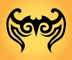 Tribal Wing Graphics vector