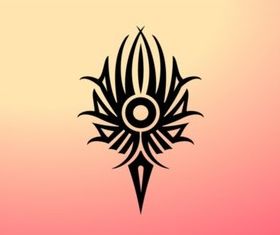 Tribal Torch creative vector