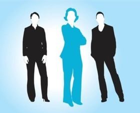 Business Women Vectors vector