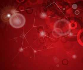 Red Rings background vector