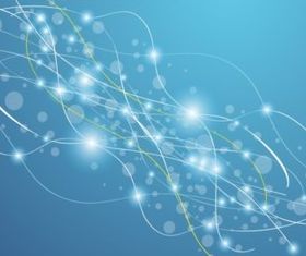 Blue Lights Background vector